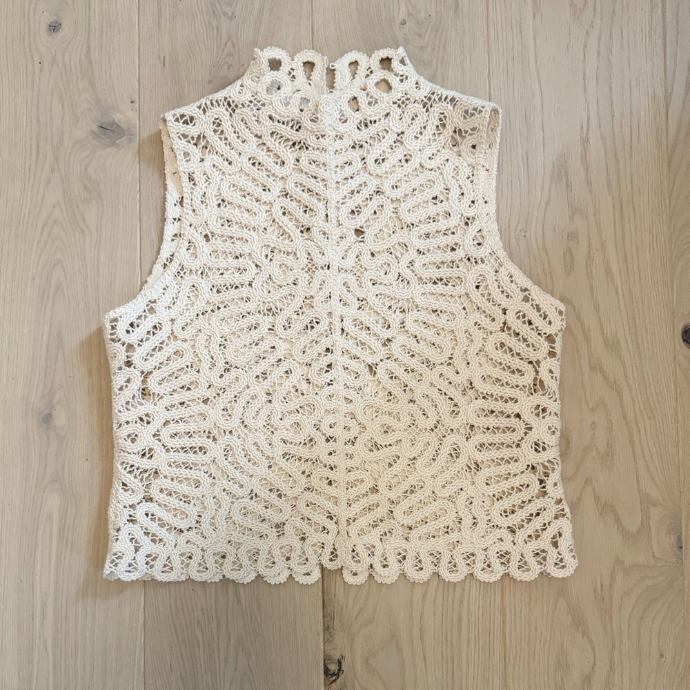H&M Crochet-look pencil skit and sleeveless top set - Picture 9 of 14